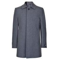 DKNY Trim Wool Coat