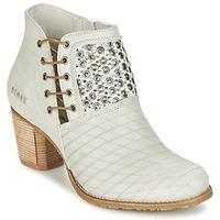 dkode bice womens low ankle boots in white