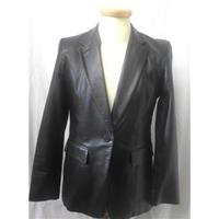 DKNY - Size: S - Dark brown - Leather jacket
