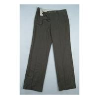 DKNY, size 10, brown wool trousers