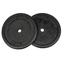 DKN Cast Iron Standard Weight Plates - 2 x 10kg