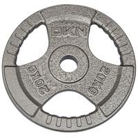 DKN Tri Grip Cast Iron Olympic Weight Plates - 20kg