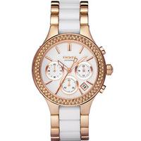 DKNY Watch Chambers Ceramic Ladies