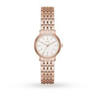 DKNY Ladies Rose Gold Steel Bracelet Watch NY2511