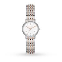 DKNY Two-Tone Three-Hand Watch NY2512