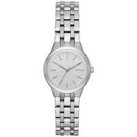 dkny ladies park slope silver watch ny2490