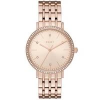 DKNY Minetta Rose Gold Plated Bracelet Watch NY2608