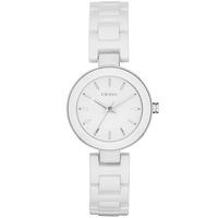 DKNY Ladies White Ceramic Watch NY2354