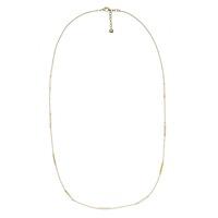 DKNY Ladies Gold Plated Long Linked Bar Necklace NJ2141710