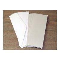 DL Pearlised Blank Cards & Envelopes