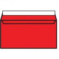 DL Wallet Envelope Peel and Seal 120gsm Pillar Box Red Pack of 250