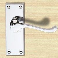 DL55 Victorian Scroll Lever Latch Handles