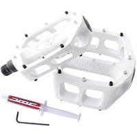 dmr v8 mtb pedals white