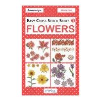 DMC Flowers Easy Cross Stitch Pattern Book