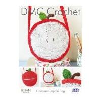 DMC Childrens Apple Bag Crochet Pattern 4 Ply