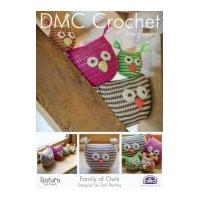 DMC Family of Owls Toys Natura Crochet Pattern 4 Ply