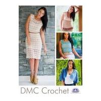 DMC Crochet Pattern Booklet Ladies Clothing