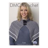 DMC Ladies Cape Natura Crochet Pattern 4 Ply
