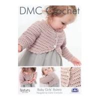 DMC Baby Bolero Natura Crochet Pattern 4 Ply