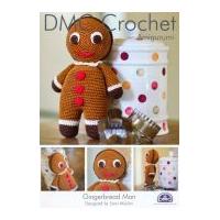 DMC Gingerbread Man Toys Natura Crochet Pattern 4 Ply