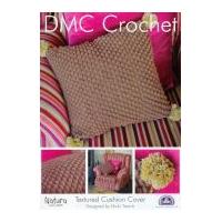 DMC Home Textured Cushion Cover Natura Crochet Pattern 4 Ply
