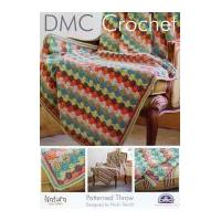 DMC Home Patterned Throw Natura Crochet Pattern 4 Ply