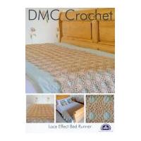 dmc home lace effect bed runner petra crochet pattern