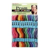 DMC Prism Friendship Bracelet Craft Threads Variegated Colours