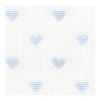 DMC Hearts Impressions 14 Count Aida Cross Stitch Fabric