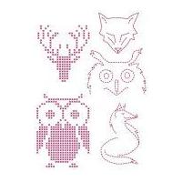 DMC Custom By Me Embroidery Transfer Magic Sheet Owls