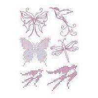 DMC Custom By Me Embroidery Transfer Magic Sheet Butterflies