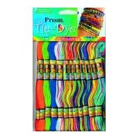 DMC Prism Friendship Bracelet Floss Craft Threads Tie Dye Colours
