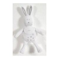 DMC Ready To Cross Stitch Baby Rabbit Soft Toy