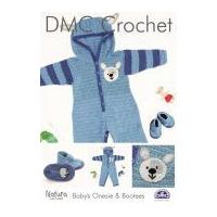 dmc baby onesie with matching bootees crochet booties 4 ply