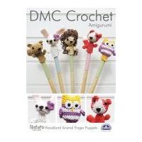 DMC Woodland Animal Finger Puppets Toys Amigurumi Natura Crochet Pattern 4 Ply
