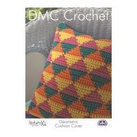 DMC Geometric Cushion Cover Natura Crochet Pattern Super Chunky