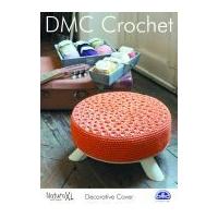 DMC Decorative Pouffe Cover Natura Crochet Pattern Super Chunky