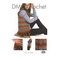 DMC Ladies Gilet with Tassels Petra Crochet Pattern