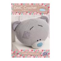 DMC Cuddly Cushion Cover Tatty Teddy Natura Crochet Pattern 4 Ply