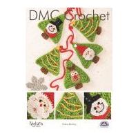 DMC Festive Christmas Bunting Natura Crochet Pattern 4 Ply