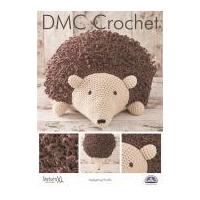 DMC Hedgehog Pouffe Natura Crochet Pattern Super Chunky