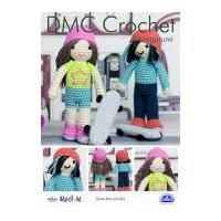 DMC Skater Boy and Girl Toys Amigurumi Natura Crochet Pattern Aran