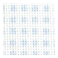 DMC Checks Impressions 14 Count Aida Cross Stitch Fabric Blue Checks