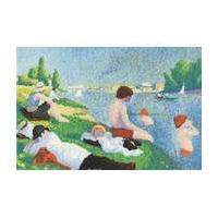 DMC Cross Stitch Kit Seurat Bathers at Asnieres