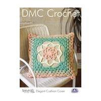 DMC Natura XL Elegant Cushion Cover Crochet Pattern