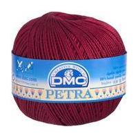 DMC Petra Crochet Yarn Deep Red