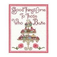 DMC Good Things Come to Those Who Bake Counted Cross Stitch Kit