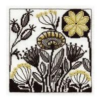 DMC Flower Collection Counted Cross Stitch Kit