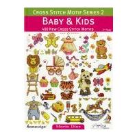 DMC Baby & Kids Cross Stitch Motif Pattern Book Series 2