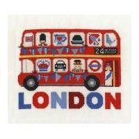 DMC London Bus Counted Cross Stitch Kit